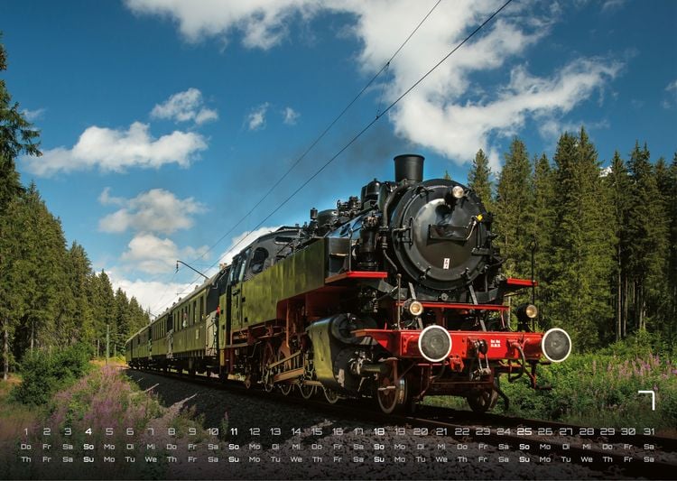 Produktbild: Eisenbahn - faszinierende Bahnwelt - 2027 - Kalender DIN A3
