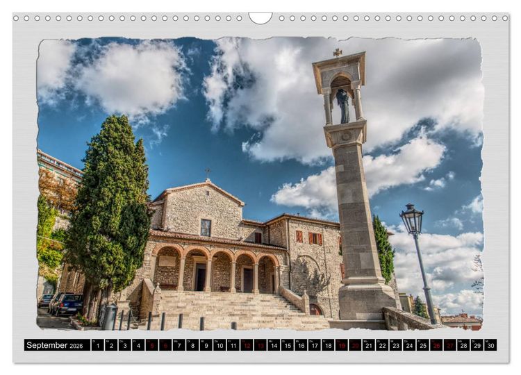 Produktbild: Impressionen - von und rund um San Marino (Wandkalender 2026 DIN A3 quer), CALVENDO Monatskalender
