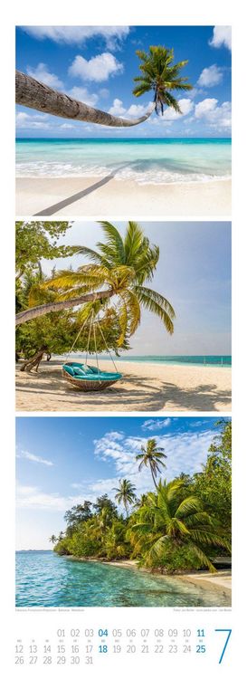 Produktbild: BeachTime Triplet-Kalender 2027 | Sonne, Sand & Meer
