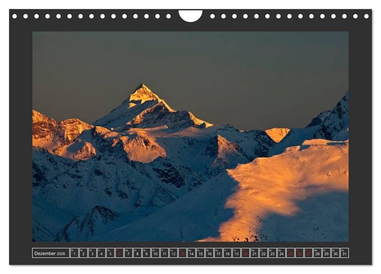 Produktbild: Der Gro&szlig;glockner 3798m (Wandkalender 2026 DIN A4 quer), CALVENDO Monatskalender