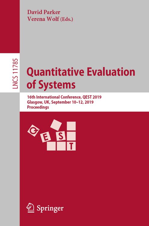 Produktbild: Quantitative Evaluation of Systems