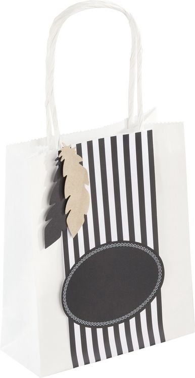 Produktbild: Folia  Papiert&uuml;ten S, aus 110g/m&sup2; Kraftpapier, 20 St&uuml;ck, 12x15x5,5cm, wei&szlig;