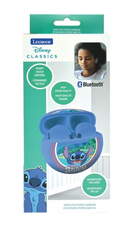 Produktbild: Stitch Bluetooth-Kopfh&ouml;rer mit Ladecase
