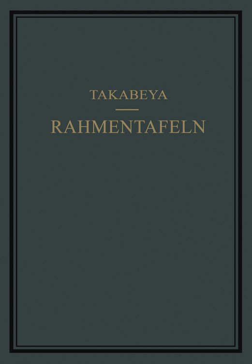 Produktbild: Rahmentafeln
