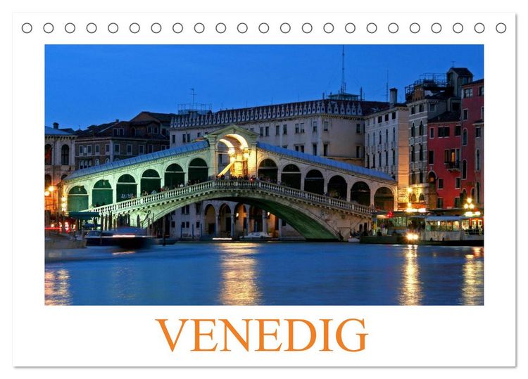 Produktbild: Venedig (Tischkalender 2026 DIN A5 quer), CALVENDO Monatskalender