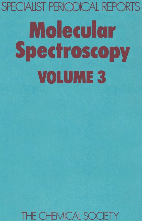 Produktbild: Molecular Spectroscopy