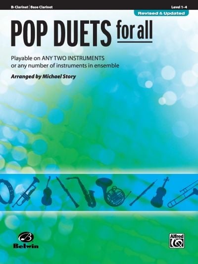 Produktbild: Pop Duets for All - Bb Clarinet / Bass Clarinet