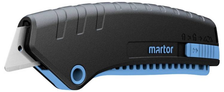 Produktbild: MARTOR 12500202 Sicherheitsmesser SECUNORM MIZAR mit TRAPEZKLINGE 65232 1St.