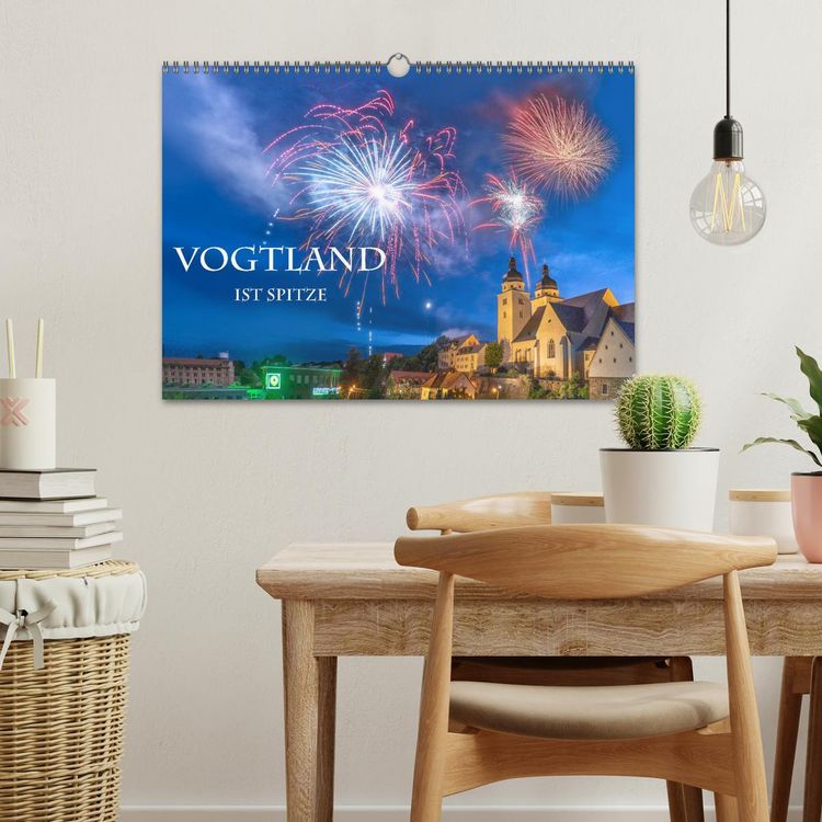 Produktbild: Vogtland ist Spitze (Wandkalender 2026 DIN A3 quer), CALVENDO Monatskalender