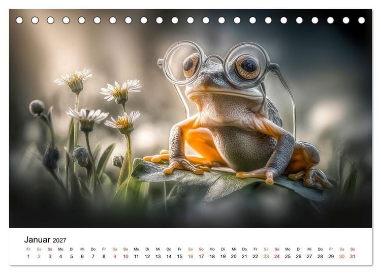Produktbild: Brillen Bande (Tischkalender 2027 DIN A5 quer), CALVENDO Monatskalender