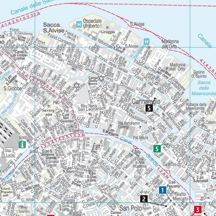 Produktbild: Freytag & berndt Innenstadtplan Venedig 1:10.000