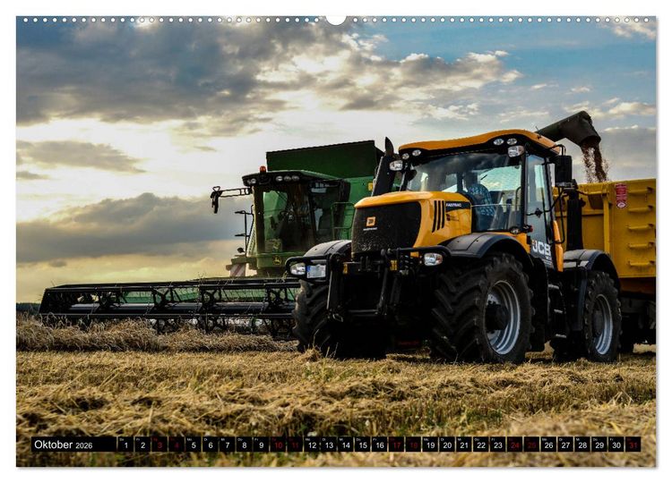 Produktbild: Landtechnik 2026 (hochwertiger Premium Wandkalender 2026 DIN A2 quer), Kunstdruck in Hochglanz