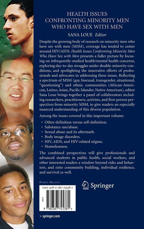 Produktbild: Health Issues Confronting Minority Men Who Have Sex with Men