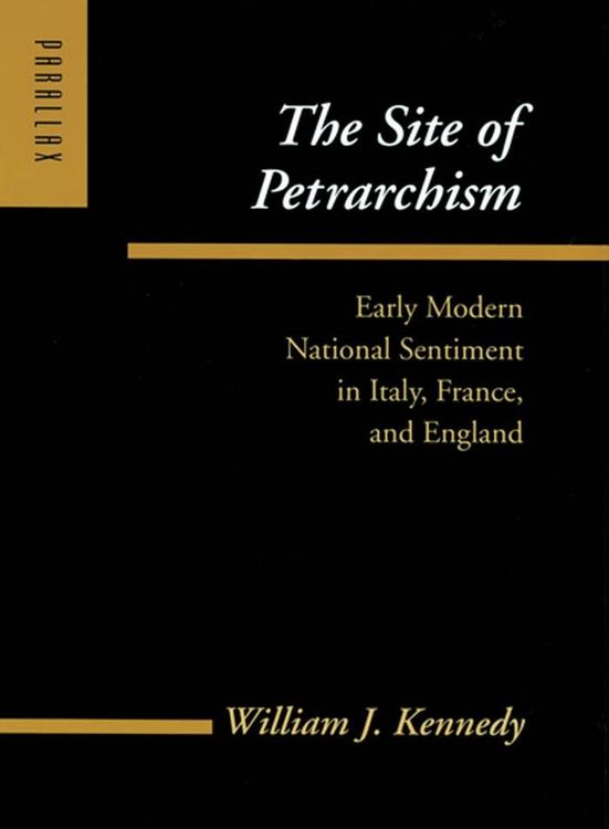 Produktbild: Site of Petrarchism