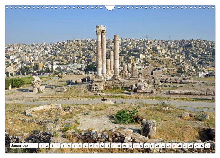 Produktbild: JORDANIEN, Faszination Nahost (Wandkalender 2026 DIN A3 quer), CALVENDO Monatskalender