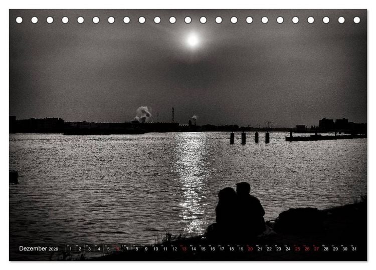 Produktbild: Ein Blick auf Amsterdam (Tischkalender 2026 DIN A5 quer), CALVENDO Monatskalender
