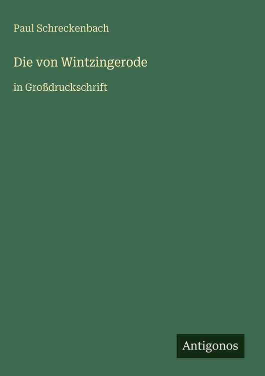 Produktbild: Die von Wintzingerode