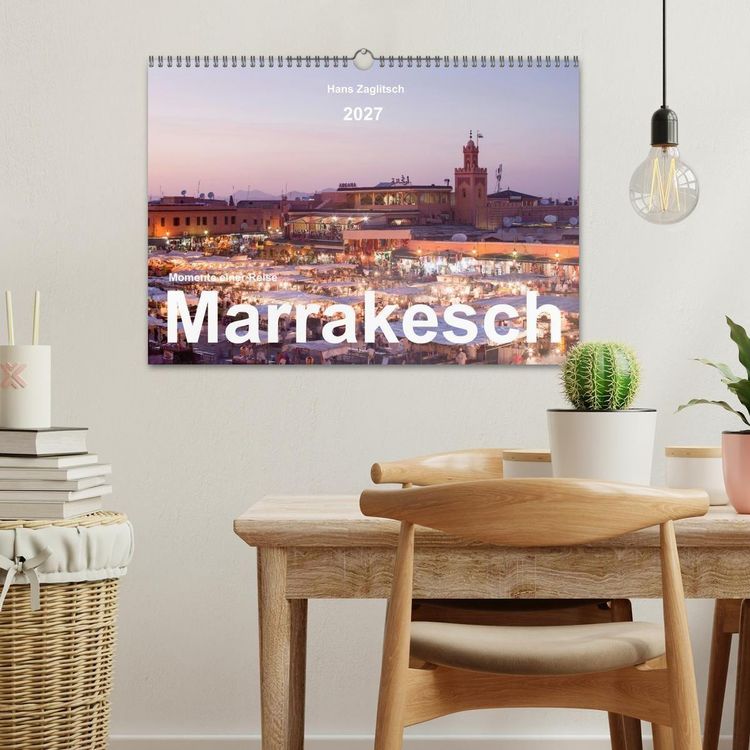 Produktbild: Marrakesch - Momente einer Reise (Wandkalender 2027 DIN A3 quer), CALVENDO Monatskalender