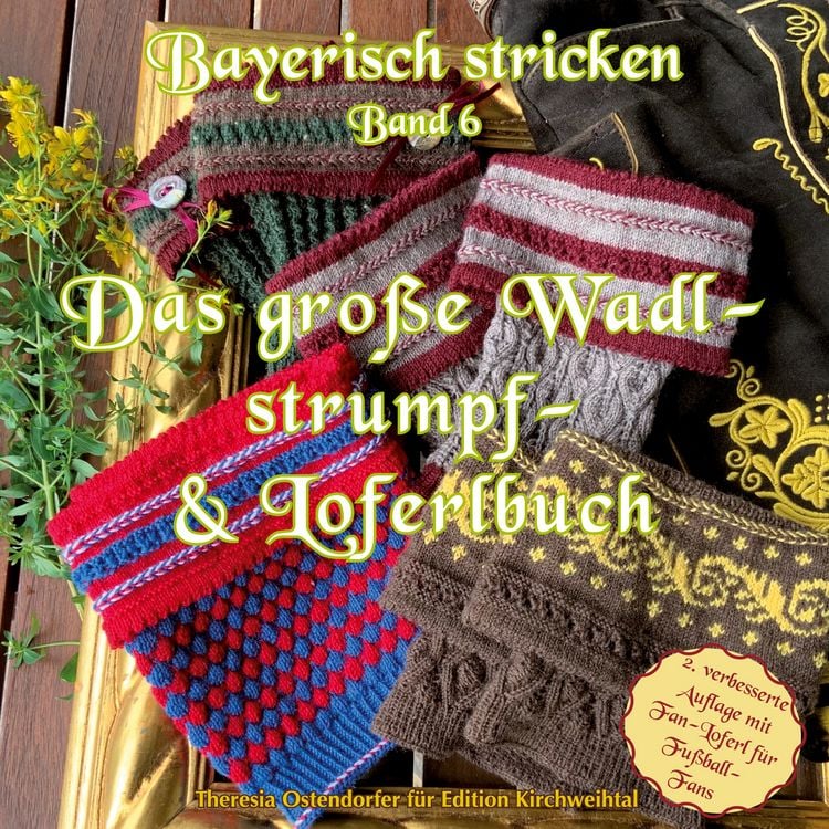 Produktbild: Das gro&szlig;e Wadlstrumpf- und Loferlbuch