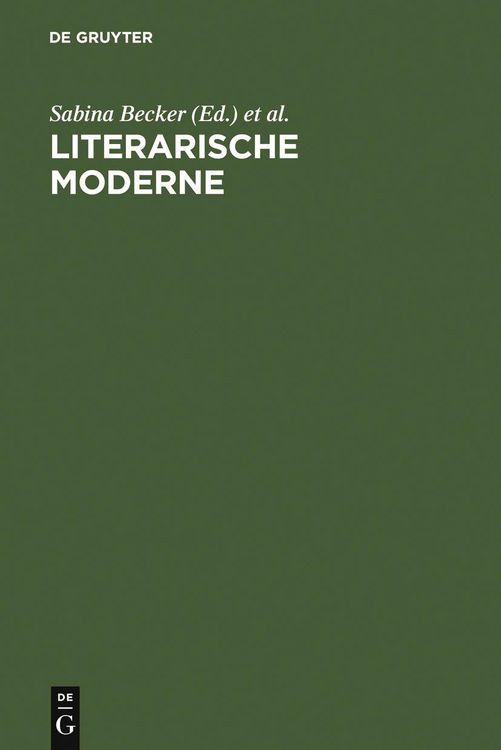 Produktbild: Literarische Moderne