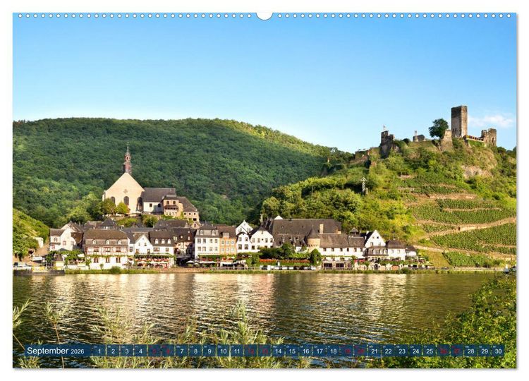 Produktbild: Sehnsuchtsziel Mosel (hochwertiger Premium Wandkalender 2026 DIN A2 quer), Kunstdruck in Hochglanz
