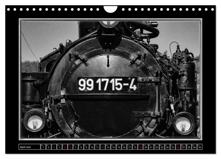 Produktbild: Die Pre&szlig;nitztalbahn (Wandkalender 2026 DIN A4 quer), CALVENDO Monatskalender