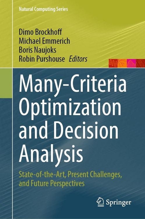 Produktbild: Many-Criteria Optimization and Decision Analysis