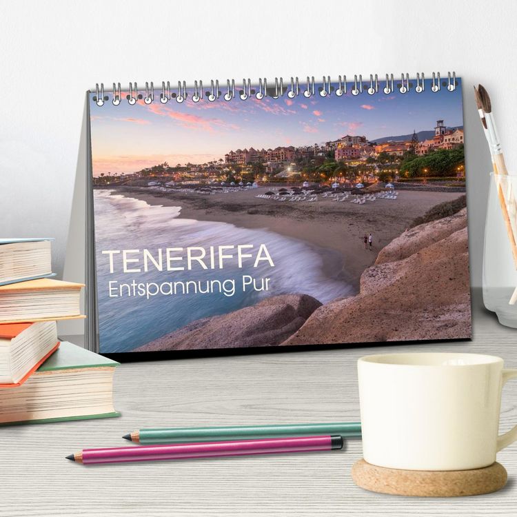 Produktbild: Teneriffa Entspannung Pur (Tischkalender 2026 DIN A5 quer), CALVENDO Monatskalender
