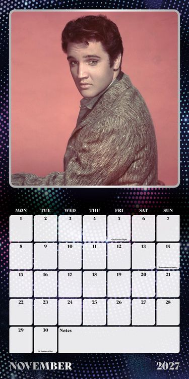 Produktbild: Elvis 2027 &ndash; Wandkalender