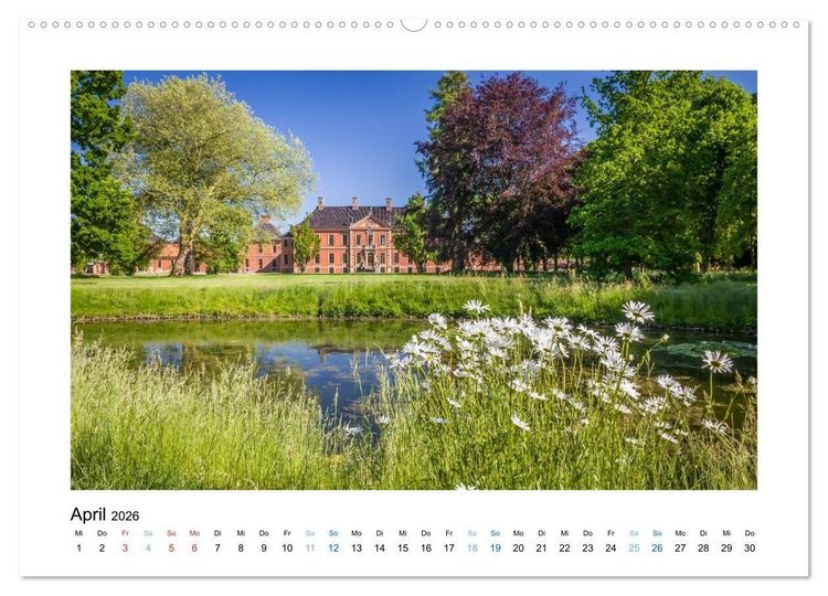 Produktbild: Wundersch&ouml;nes Mecklenburg-Vorpommern (hochwertiger Premium Wandkalender 2026 DIN A2 quer), Kunstdruck in Hochglanz