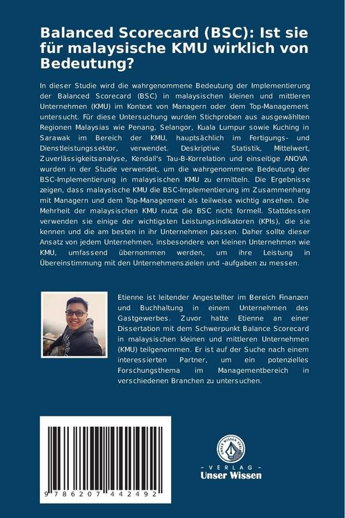 Produktbild: Balanced Scorecard (BSC): Ist sie f&uuml;r malaysische KMU wirklich von Bedeutung?