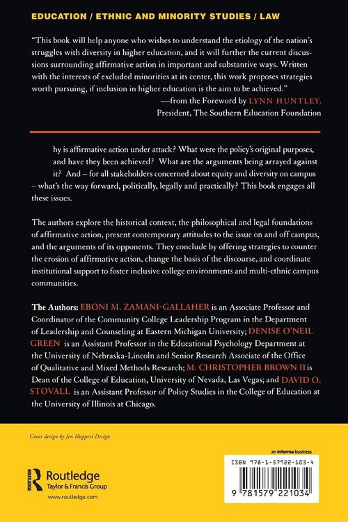 Produktbild: The Case for Affirmative Action on Campus