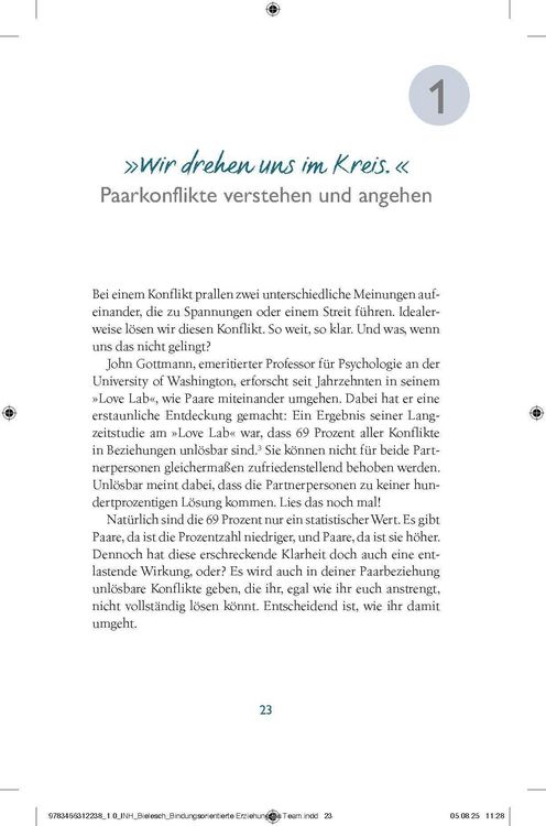 Produktbild: Bindungsorientierte Erziehung als Team