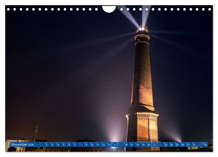 Produktbild: Blick auf Borkum (Wandkalender 2026 DIN A4 quer), CALVENDO Monatskalender
