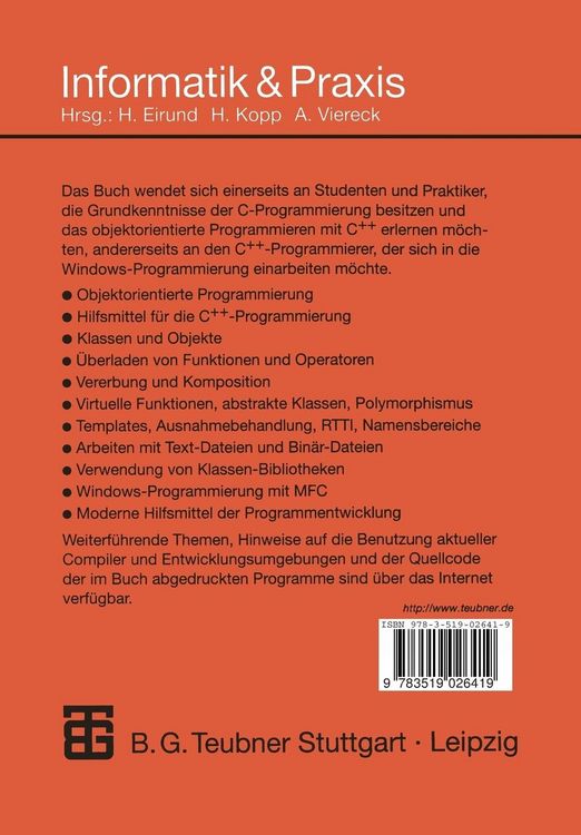 Produktbild: C++ f&uuml;r C-Programmierer