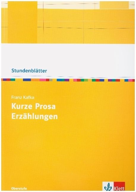 Produktbild: Franz Kafka: Kurze Prosa, Erz&auml;hlungen