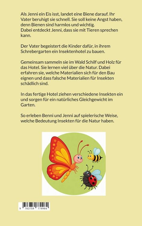 Produktbild: Benni und Jenni bauen ein Insektenhotel