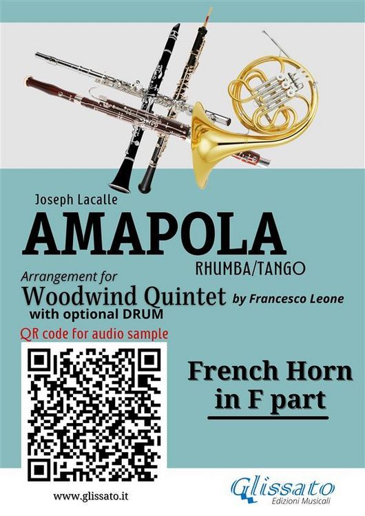 Produktbild: French Horn in F part of "Amapola" for Woodwind Quintet