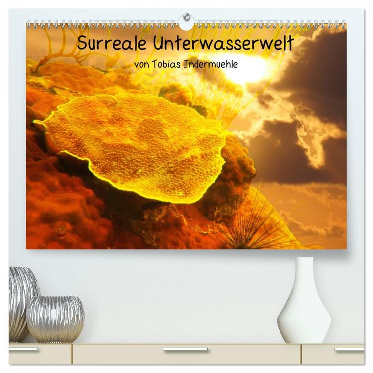 Produktbild: Surreale Unterwasserwelt (hochwertiger Premium Wandkalender 2026 DIN A2 quer), Kunstdruck in Hochglanz
