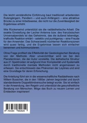Produktbild: Praktische Einf&uuml;hrung in die Wissenschaftliche Radi&auml;sthesie