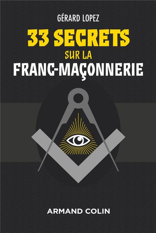 Produktbild: 33 secrets sur la franc-ma&ccedil;onnerie