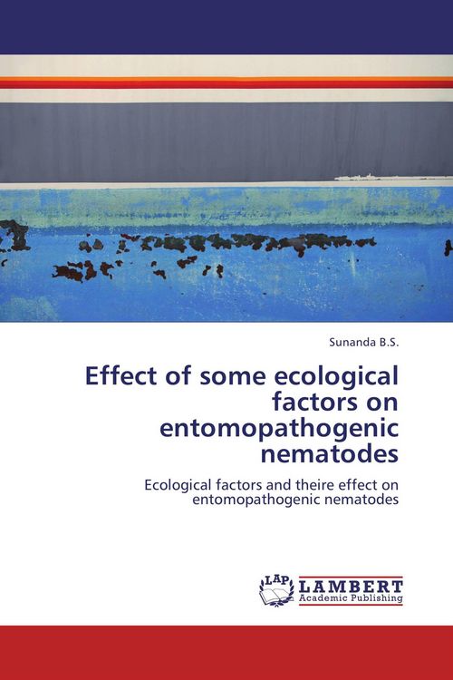 Produktbild: Effect of some ecological factors on entomopathogenic nematodes