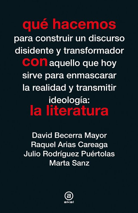 Produktbild: Qu&eacute; hacemos con la literatura