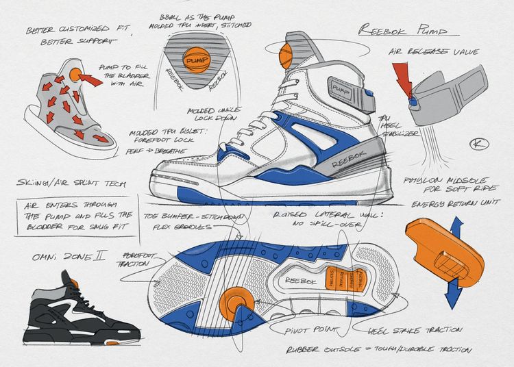 Produktbild: A History of Basketball in Fifteen Sneakers
