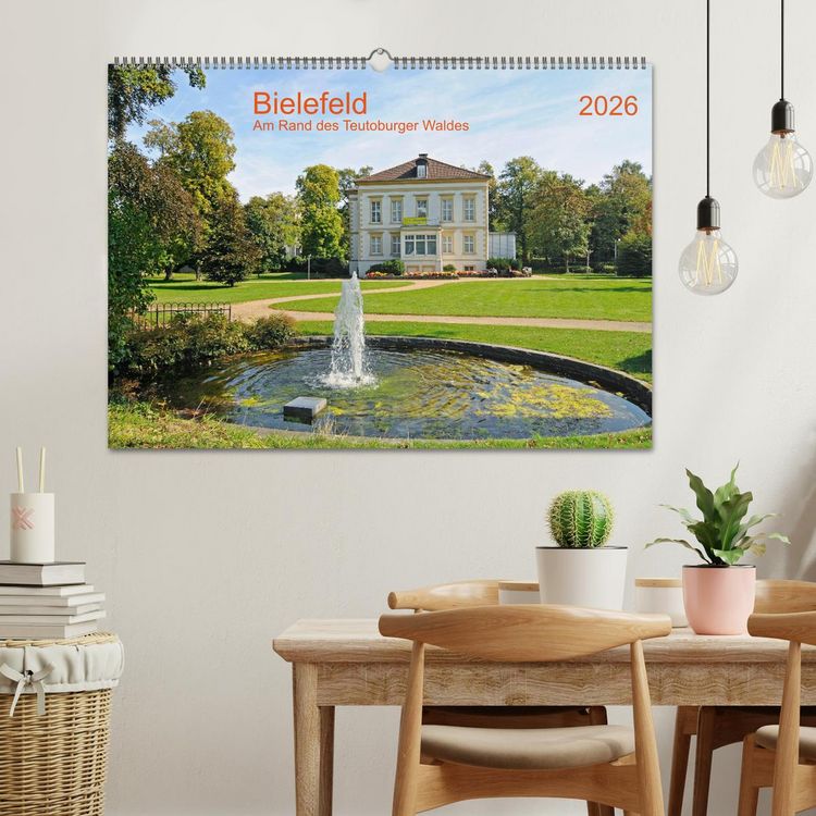 Produktbild: Bielefeld Am Rand des Teutoburger Waldes (Wandkalender 2026 DIN A2 quer), CALVENDO Monatskalender
