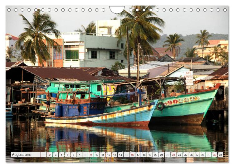 Produktbild: Vietnam (Wandkalender 2026 DIN A4 quer), CALVENDO Monatskalender