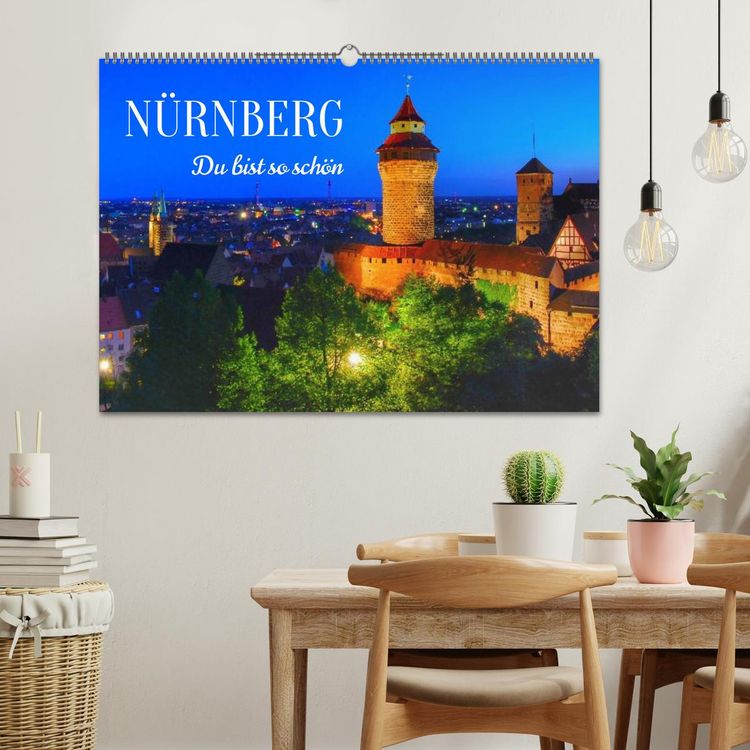 Produktbild: N&uuml;rnberg. Du bist so sch&ouml;n (Wandkalender 2027 DIN A2 quer), CALVENDO Monatskalender
