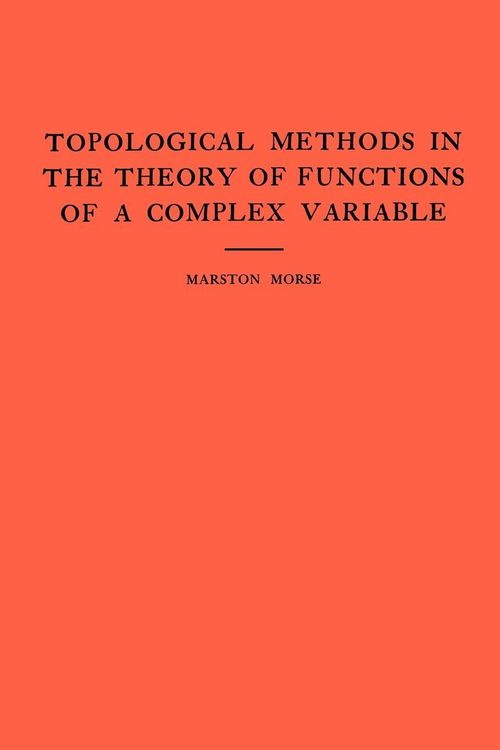 Produktbild: Topological Methods in the Theory of Functions of a Complex Variable