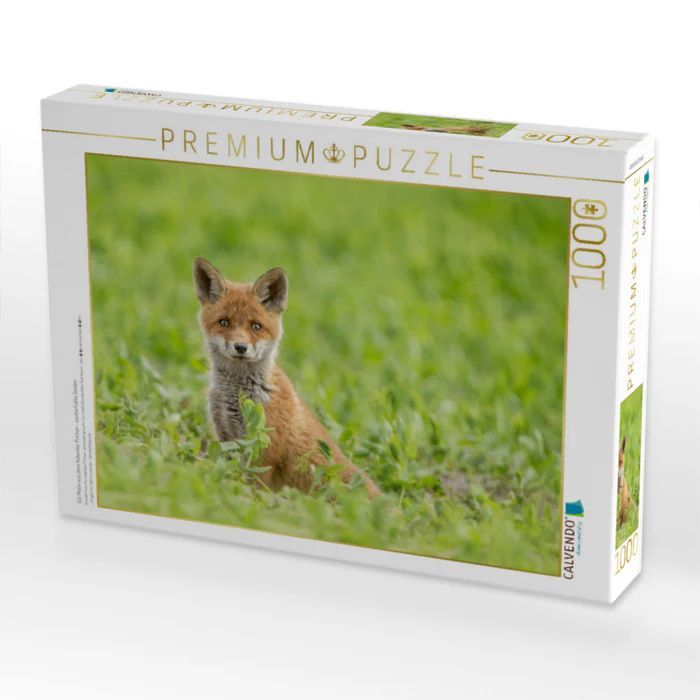 Produktbild: CALVENDO Puzzle Ein Motiv aus dem Kalender F&uuml;chse - zauberhafte Seelen | 1000 Teile Lege-Gr&ouml;&szlig;e 64x48cm Foto-Puzzle f&uuml;r gl&uuml;ckliche Stunden