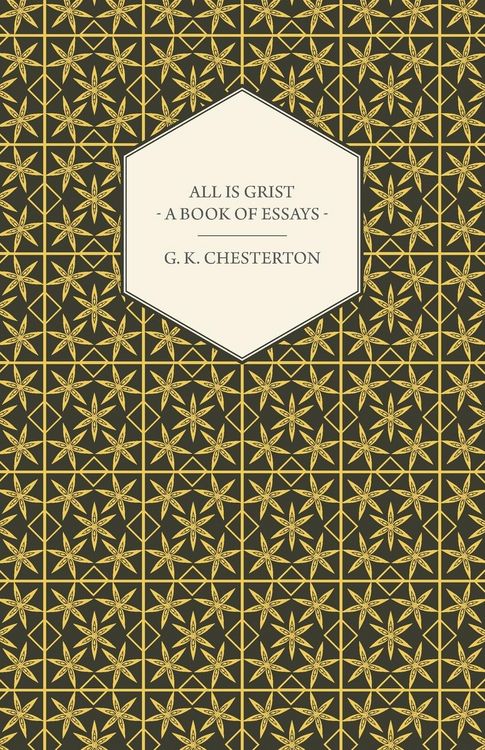Produktbild: All Is Grist - A Book of Essays